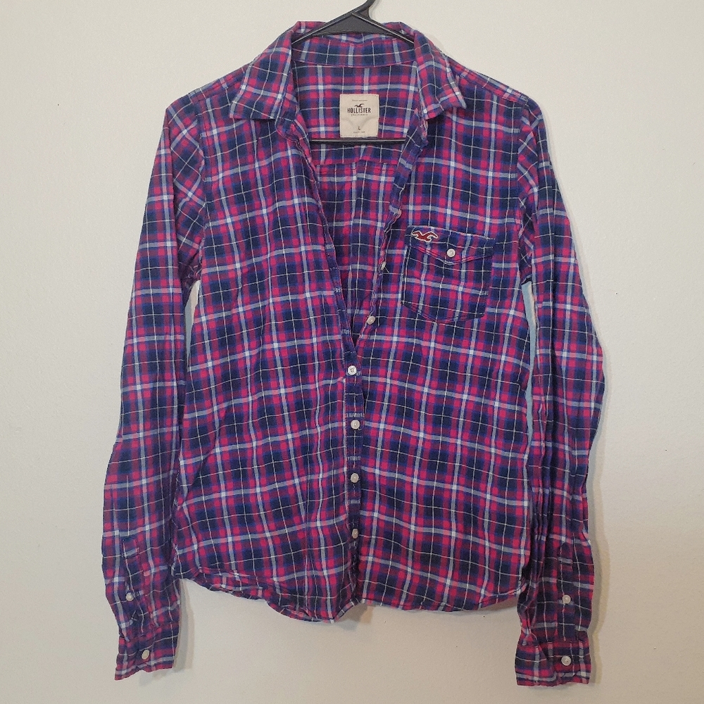 Hollister Plaid Long-sleeve